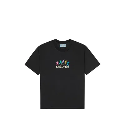 Kidsuper Graphic Print Cotton T-shirt In Black
