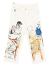 Kidsuper Graphic-print Jeans In White