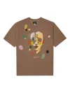 Kidsuper Face-print T-shirt In Brown