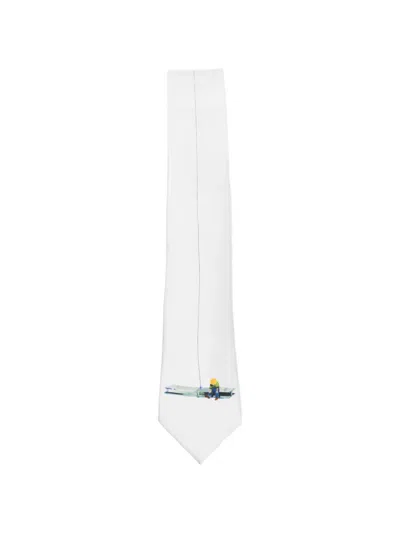 Kidsuper Graphic-print Tie In White