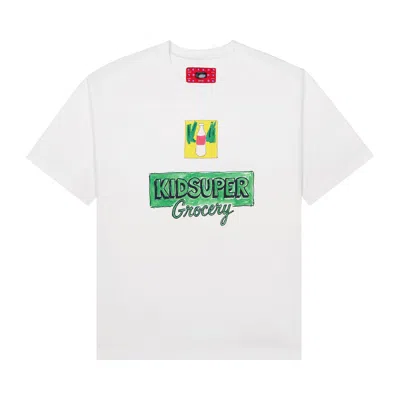 Pre-owned Kidsuper Grocery Tee 'white' | Men's Size M