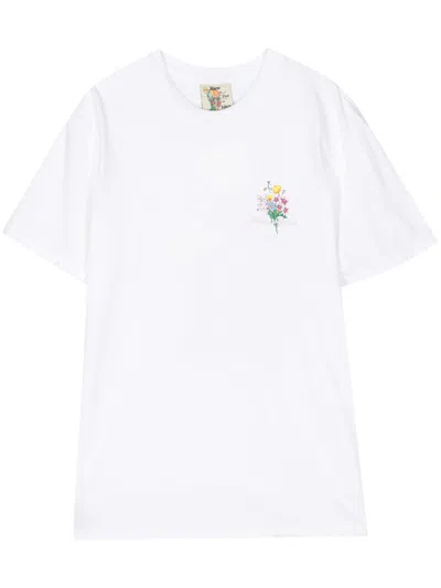 Kidsuper Growing Ideas Graphic-print T-shirt In White