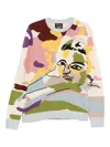 Kidsuper Intarsia-knit Sweater In Pink
