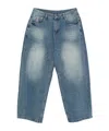 Kidsuper Button-fastening Jeans In Blue