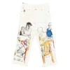 Kidsuper Graphic-print Jeans In White