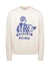 Kidsuper Records Knit Sweater In Beige