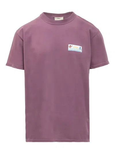 Kidsuper Laundromat-graphic T-shirt In Purple