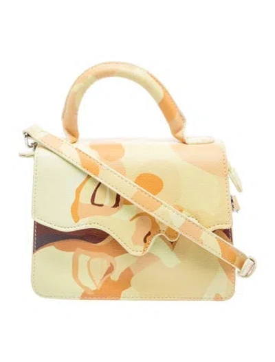 Pre-owned Kidsuper Leather Top Handle Bag In Multicolor