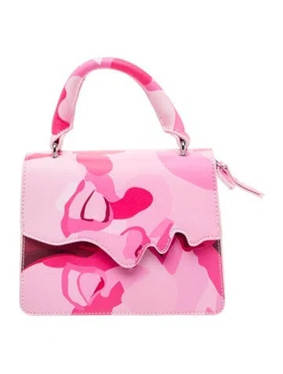 Pre-owned Kidsuper Leather Top Handle Bag In Pink