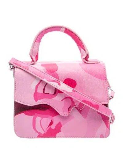 Pre-owned Kidsuper Leather Top Handle Bag In Pink