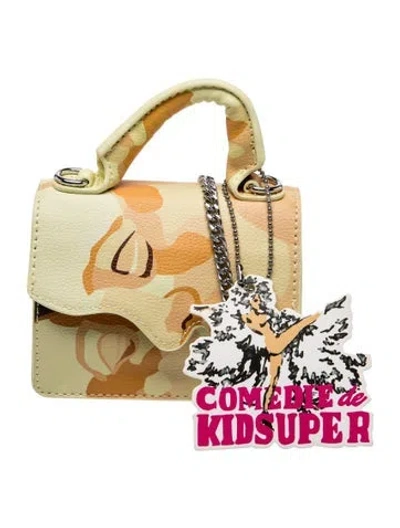 Pre-owned Kidsuper Leather Top Handle Bag W/ Tags In Multicolor