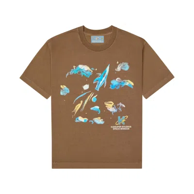 Pre-owned Kidsuper Liftoff Tee 'brown' | Men's Size M
