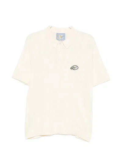Kidsuper Logo Detail Polo Shirt In Neutral