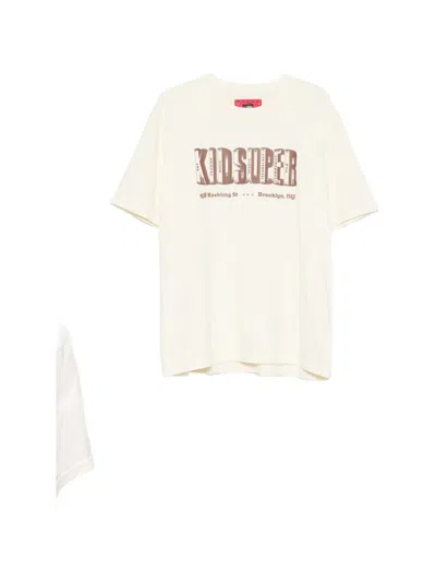 Kidsuper Logo-print T-shirt In White
