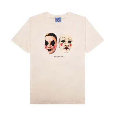 Pre-owned Kidsuper Masks Tee 'cream' | Men's Size L