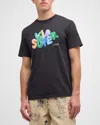 KIDSUPER MEN'S BUBBLE LOGO GRAPHIC TEE