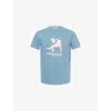 Kidsuper Get Up Get On T-shirt In Navy