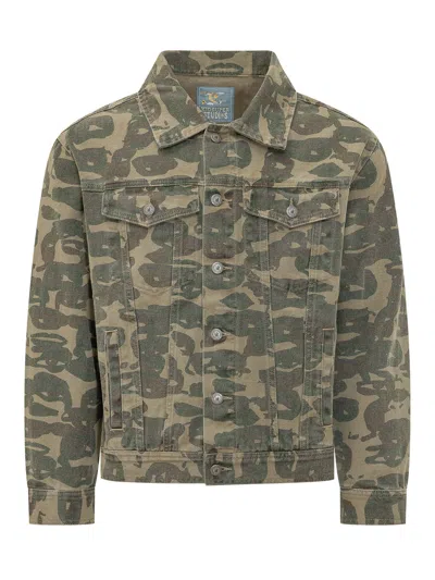 Kidsuper Mini Camouflage Jacket With Pocket In Multi