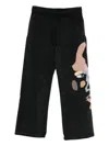 Kidsuper Drawstring Casual Pants In Black