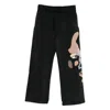 Kidsuper Drawstring Casual Pants In Black
