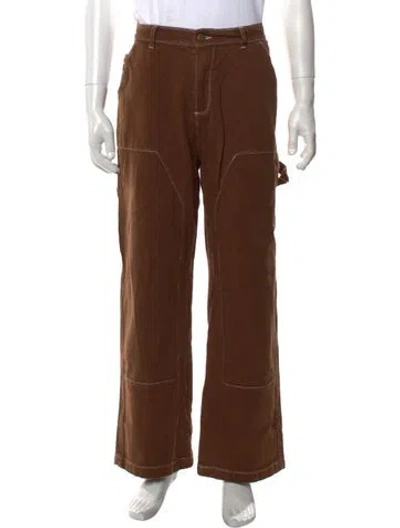 Pre-owned Kidsuper Pants In Brown