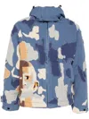 Kidsuper Multicolor Cotton Jacket In Blue