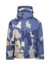 Kidsuper Patchwork Canvas Jacket In Blue