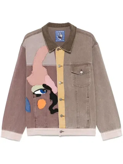 Kidsuper Patchwork-face Jacket In Multicolor