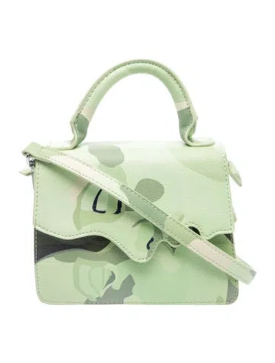 Pre-owned Kidsuper Pvc Top Handle Bag In Green