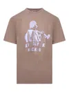 Kidsuper Records T-shirt In Brown