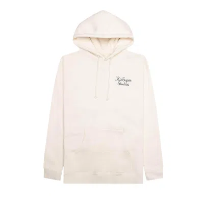 Pre-owned Kidsuper Script Logo Hoodie 'cream' | White | Men's Size S