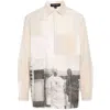 Kidsuper Patchwork Shirt In Neutrals