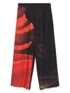 Kidsuper Spiraling Man Trousers In Black