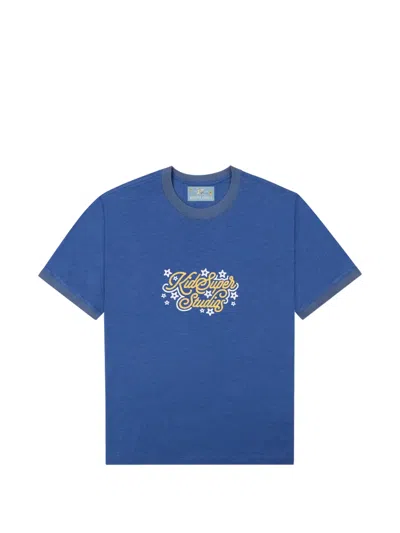 Kidsuper Star Design T-shirt In Blue