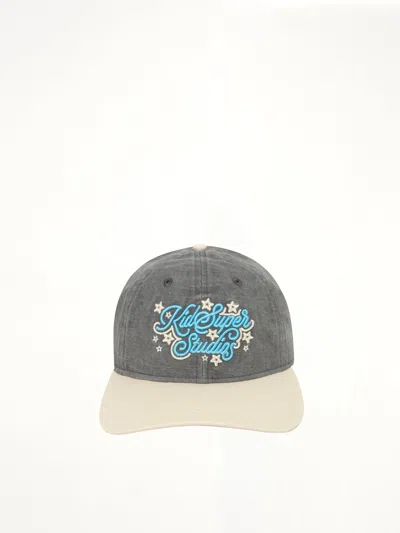 Kidsuper Stars Snapback Hat In Gray