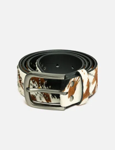 Kidsuper Studded Belt In Neutral