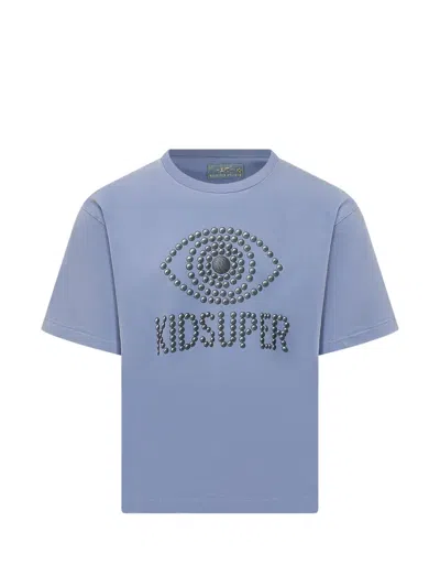 Kidsuper Studded-eye T-shirt In Blue