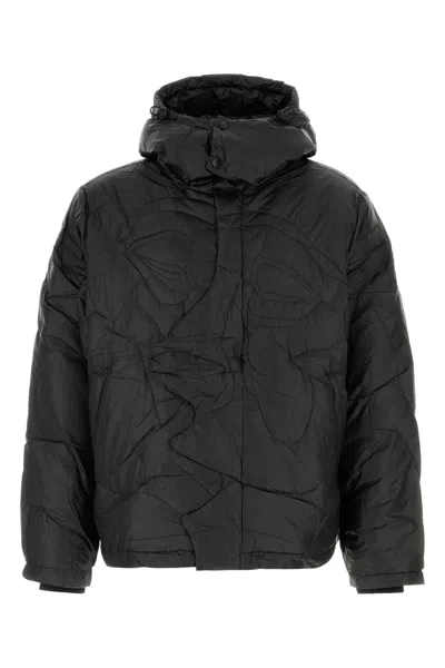 KIDSUPER KIDSUPER STUDIOS BLACK POLYESTER DOWN JACKET