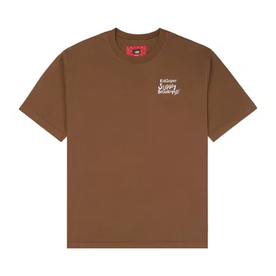Pre-owned Kidsuper Supply Tee 'mocha' | Brown | Men's Size L