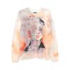 Kidsuper Portrait-print Crew-neck Sweater In Multi