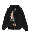 Kidsuper Side Eye Face Hoodie In Black