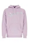 Kidsuper Blend Wave Sweatshirt With Hood And Pouch Pocket In Purple