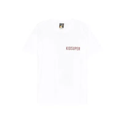 KIDSUPER T SHIRTS WHITE