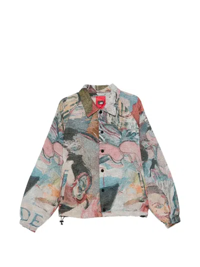 Kidsuper Tapestry-effect Jacquard Jacket In Multi