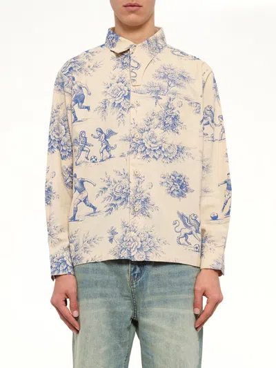Kidsuper Toile De Jouy Button Up Shirt In Multi