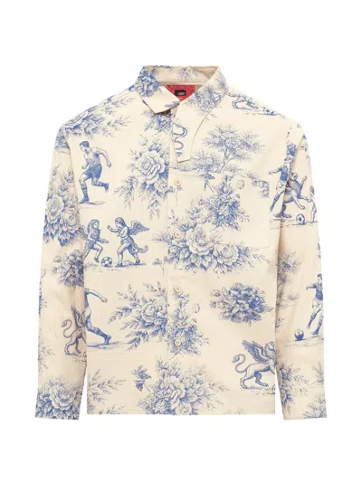 Kidsuper Toile De Jouy Long-sleeve Shirt In Multi