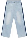 Kidsuper X Ronaldinho Stripe-detail Jeans In Blue