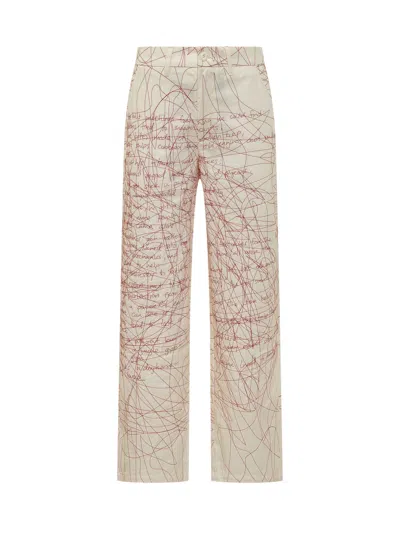 Kidsuper Youthful Mini Artistic Trousers In Multi