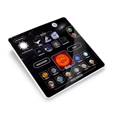 Kidz Delight Smithsonian Kids Space Learning Tablet Electronic Learning In Black
