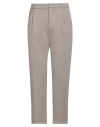 Kiefermann Man Pants Dove Grey Size L Cotton, Polyamide In Neutral